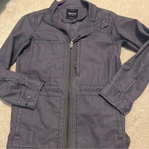 Madewell blue/grey utility jacket small